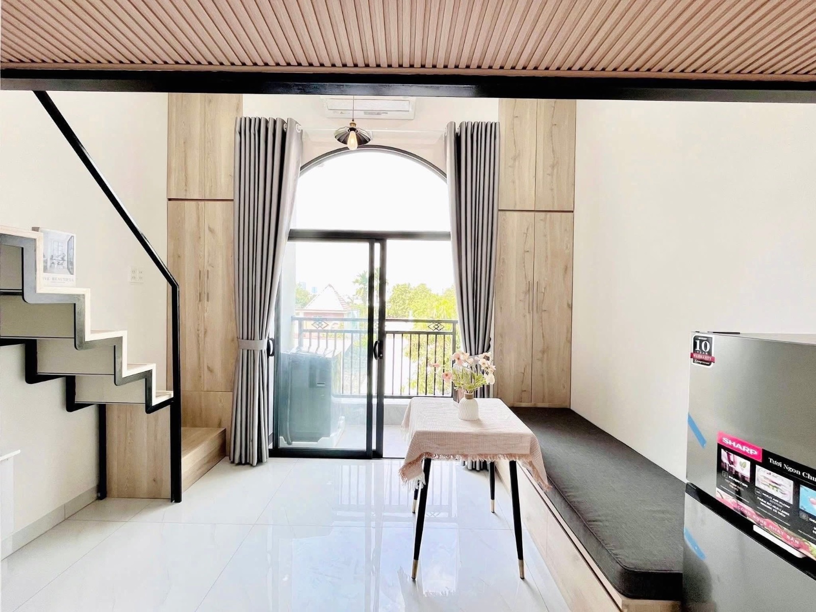 Ảnh 7 — Căn Hộ Duplex Ban công Gần Học Viện Hàng Không, Full Nội Thất