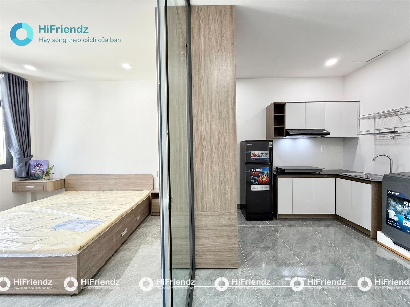 Ảnh 7 — 🌟 CĂN HỘ MINI BAN CÔNG - 1 PHÒNG NGỦ - FULL NỘI THẤT - SANG, XỊN, MỊN NGAY NGUYỄN THÁI SƠN - VƯỜN LÀI