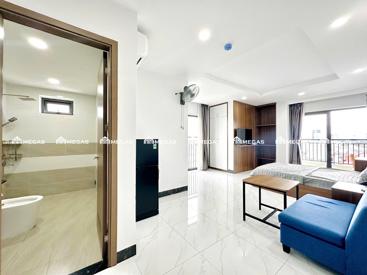 Ảnh 5 — ✨CHO THUÊ CĂN HỘ STUDIO - 2 BAN CÔNG - FULL NỘI THẤT - GIÁ TỐT