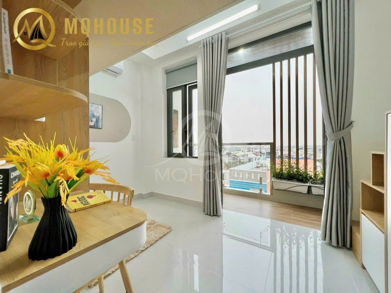 Ảnh 2 — Căn hộ có gác xây mới tinh 100% - View kính _ cửa sổ lớn - Ngay Nguyễn Văn Quá - Cầu Tham Lương