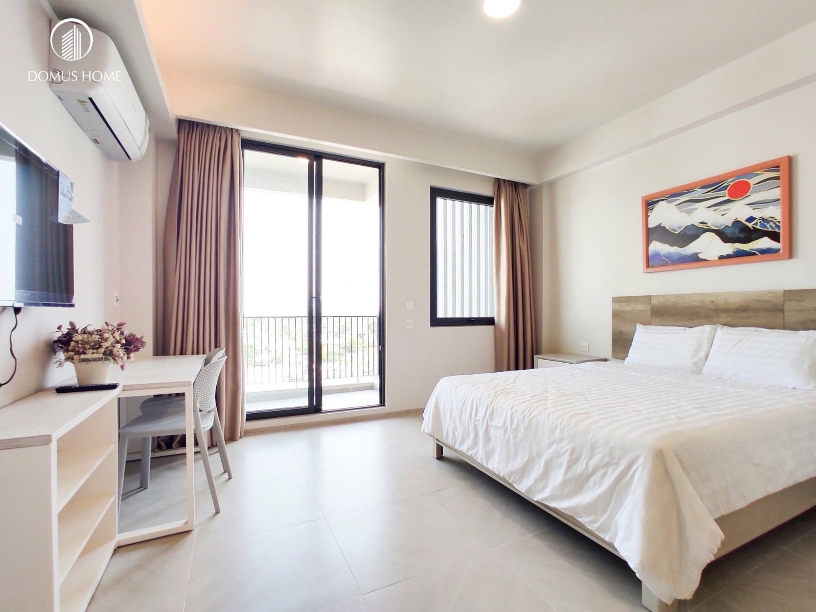 Khai Trương Căn Hộ Xây Mới Tinh 100% - Tách bếp, ban công - Ngay Chợ Cầu Quang Trung - Công Viên Phần Mềm