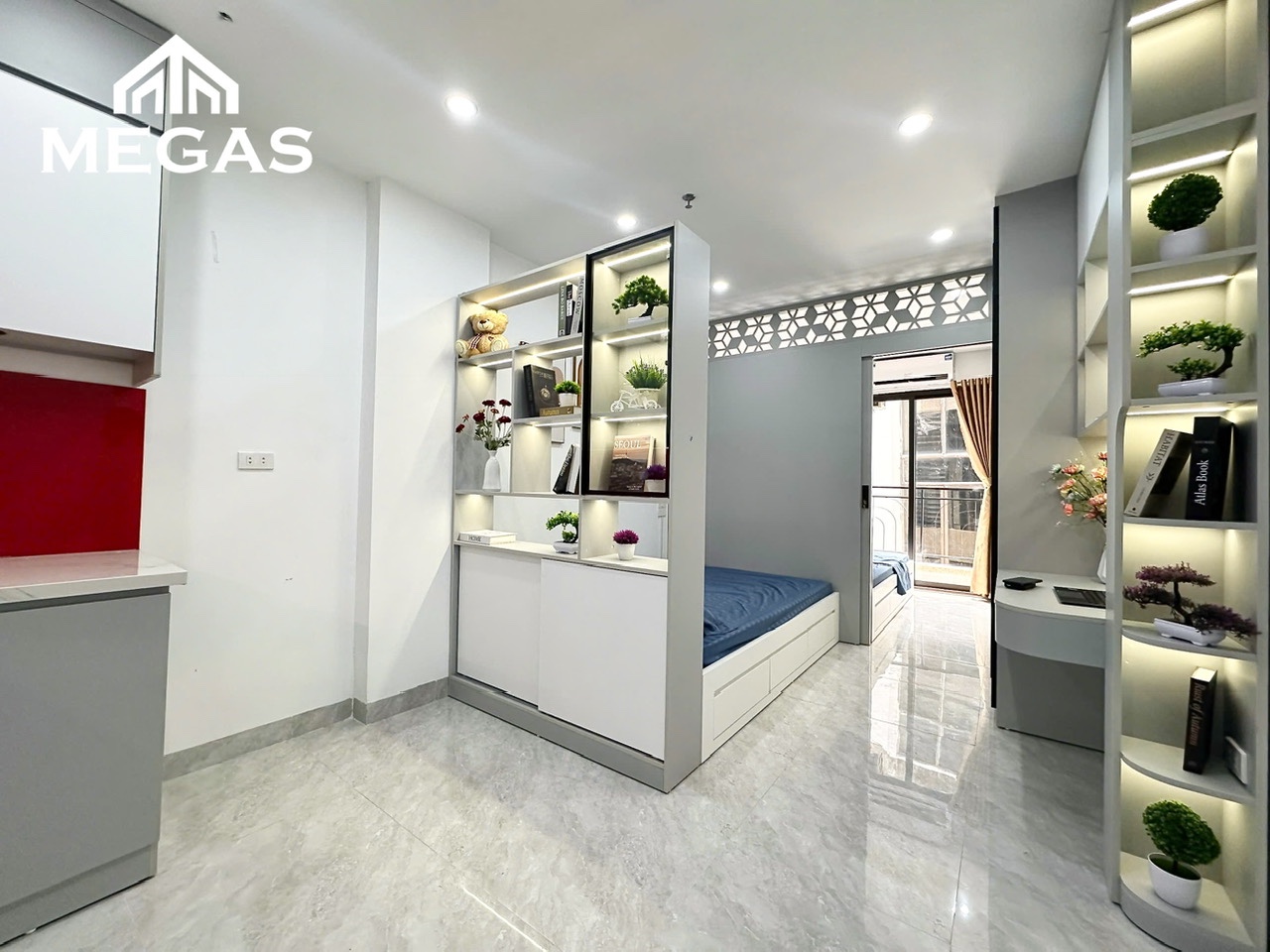 CĂN HỘ STUDIO-2N1K HOA BẰNG YÊN HÒA CẦU GIẤY OTO ĐỖ CỬA FULL NỘI THẤT